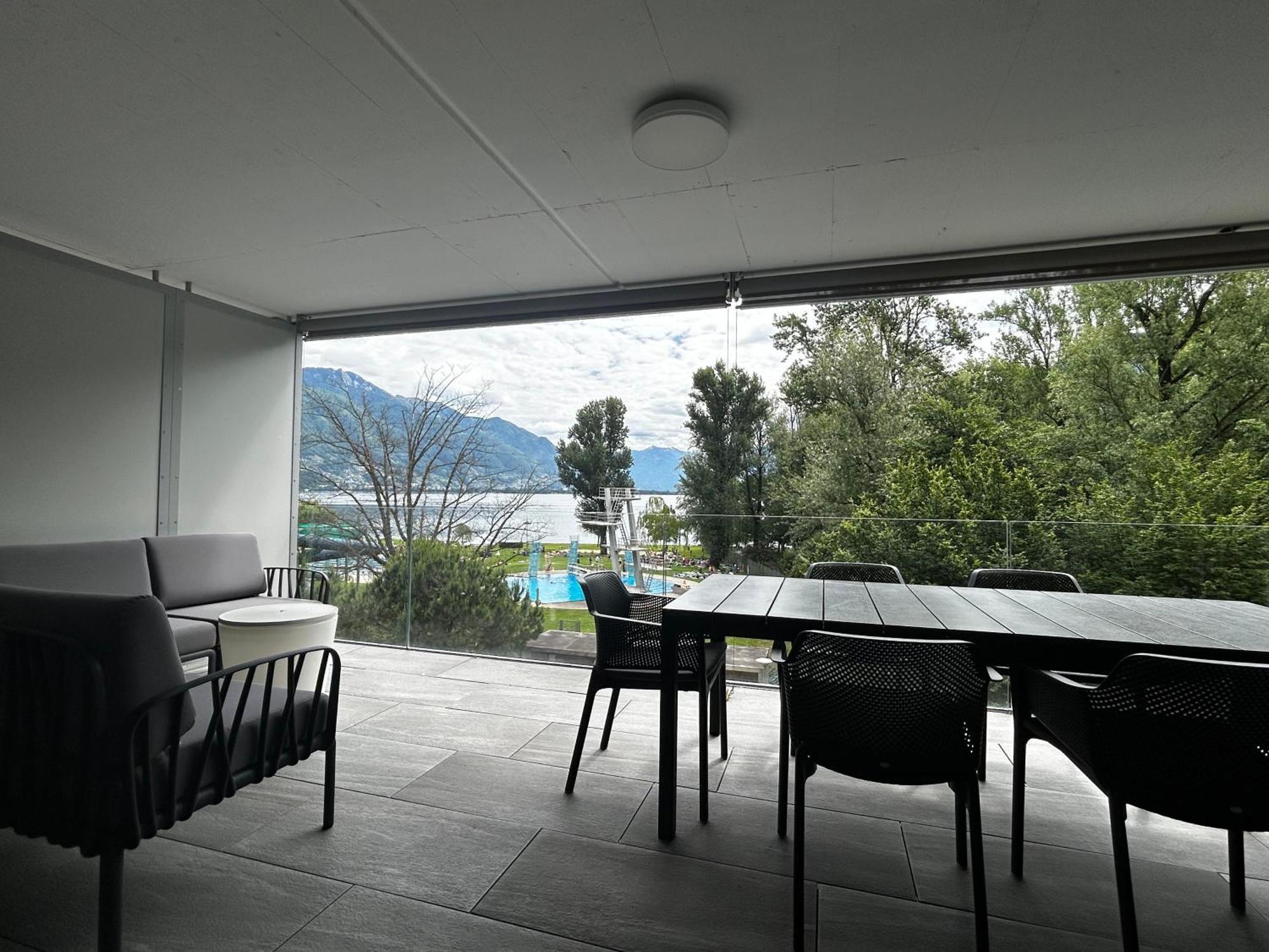 Family Apartment, Near The Beach Whit Private Park 로카르노 외부 사진
